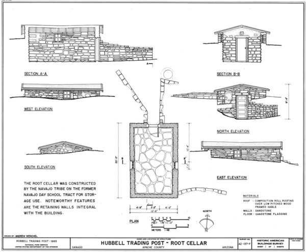 Hubbell Trading Post Root Cellar