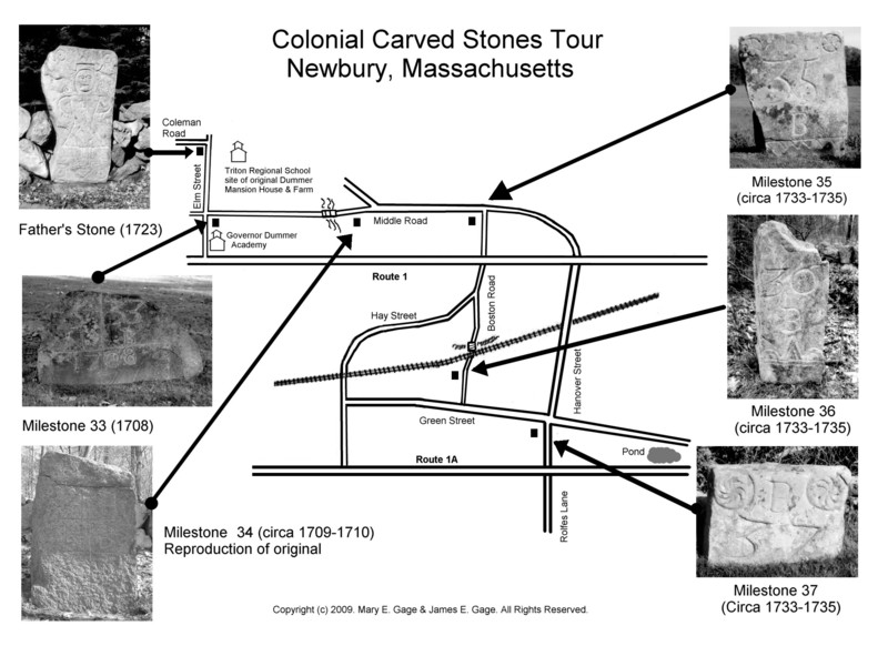 Milestone Tour Map