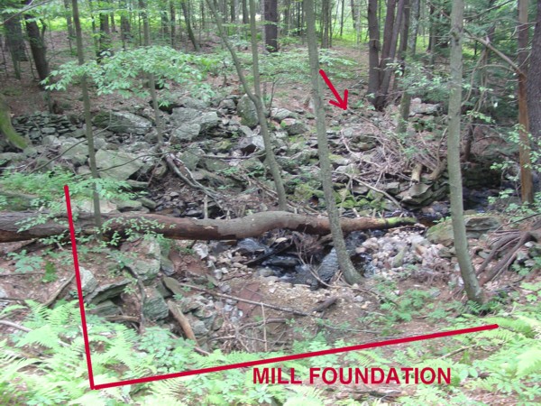 Northwood State Park NH - Mill Foundation