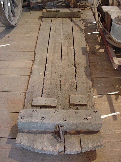 Farm Stone Boat Circa 1890-1920