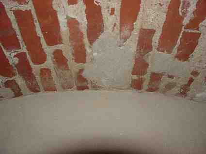 1843 Brick Arched Root Cellar Interior New London CT