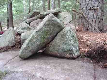 Native American Stone Cairn Sandown NH