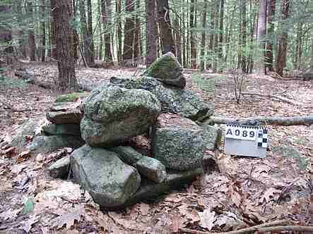 Native American Stone Cairn Sandown NH