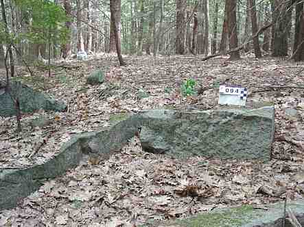 Historic Quarried Surface Ledge Sandown NH