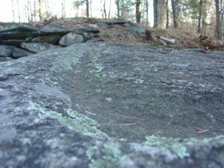 Grooved Stone Mystery Hill America's Stonehenge