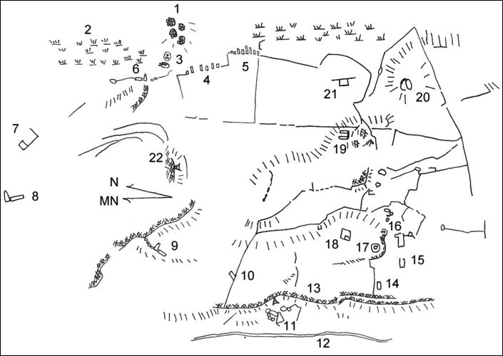 Gungywamp - South Complex Map